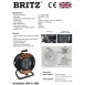 BRITZ 30M Cable Reel C/Set